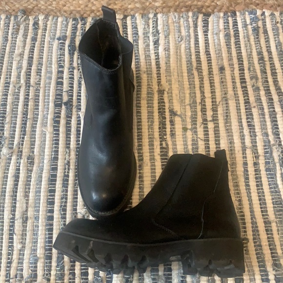rebels Shoes - Rebels black vegan leather Chelsea boot